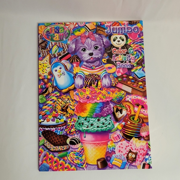 Lisa Frank LOT Dancing Dolphins Glitter Folder Notebooks Stickers Coloring Books - Picture 9 of 12